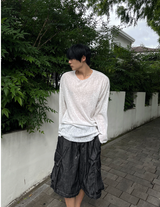 ピースノンフェードバミューダパンツ
