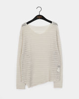 Pooro Hippie Stripe Bookle Summer Knitwear