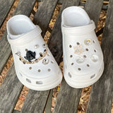 [made]gold&black ver resin shoes charm set 
