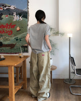 トーキョー プリント クロップ ショートスリーブ Tシャツ