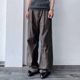 Retro Washed Silhouette Cargo Pants