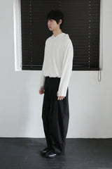 slit hoodie top