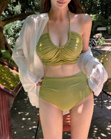Morent shirring bikini
