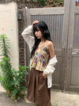 Ryoga Mesh Summer String Hood Zip-Up