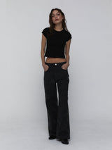 Lace Baby T-Shirts_Black