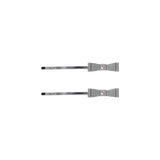 [2EA 1SET] RIBBON METAL HAIRPIN SET