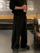 [Set-up]Find fleece sweat zip-up pants