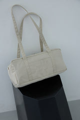 コンパクトダッフルバッグ (light beige)