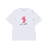 25SS ALIEN BEAR SHORT SLEEVE T-SHIRT WHITE