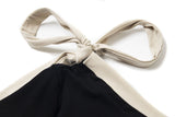 Punk Unbalanced Shoulder Strap Off-Shoulder Tee