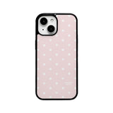 【MADE】 heart dot Glass case (pink)