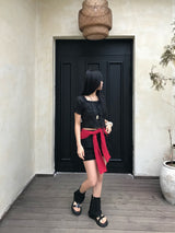 Coco Frill Layered Skirt Pants