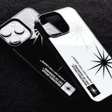Radiant Days Graphic Phone Case (Glass_BK)