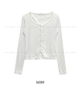 [Sleeveless + Cardigan Set] Moline Lace Layered Cardigan
