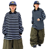 オーバーサイズビンテージカラー長袖Tシャツ