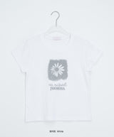 Tiav Flower Printing Short Sleeve Tee