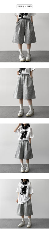 Poy Pintuck Banding Bermuda Shorts[Basic & long choice] 