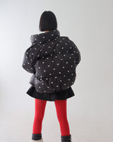 Quilting Padding Flare Miniskirt