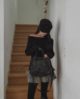 Shimizu Ribbed Off Knit