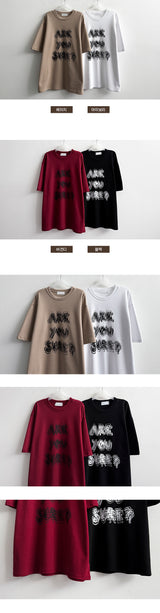 マーティ オーバーサイズ フィット 半袖Tシャツ