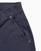 Max Wide Curved Twill Pants