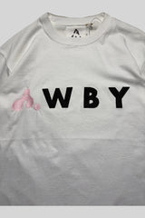 "A"WBYロングスリーブTシャツ(WHITE)