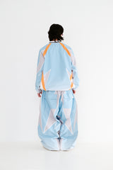 FUTURE SPORTY SUPER WIDE JOGGER PANTS SKY