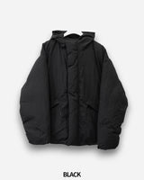 Over Fit Hooded Padded Jumper