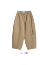Pino Belted Wide Pants (3color)