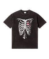 OC ボーンズ AQ ウォッシュドTシャツ (ブラック)