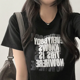 アイリーンレタリング半袖Tシャツ