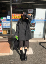 【限定価格】ハイネックハーフコート