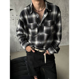 [F/W] Cutting check two pocket shirts (3color)