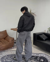 ルデンフックバックルフーデッドジャンパー