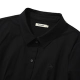 KIRSH プレーンスリムフィットシャツ [BLACK]