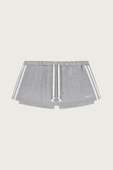 ベーシックロゴローライズスウェットスカート, Gray