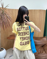 Ruben Color Word Short Sleeve T-shirt