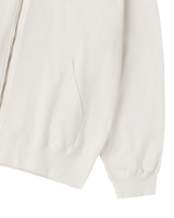 25FW AC BEAR BASIC LOGO HOODIE ZIP UP CREAM