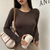 [BELLIDE MADE] フィンガーホールロゴラウンドTシャツ