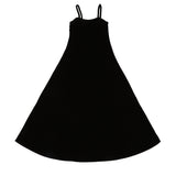 ホリデーエッセンシャルノースリーブドレス (BLACK)