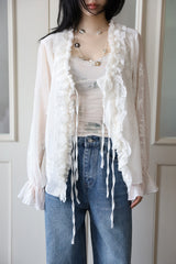 Pony Flower Frill Blouse