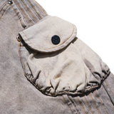 WMNS BEUTER® GREY WASH SKINEE SHORT / WMNS BEUTER® グレーウォッシュ スキニーショート