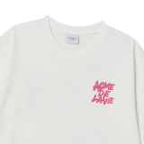 25SS エイリアンユニバースショートスリーブTシャツ クリーム