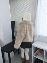 Swan Fur Jacket