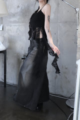 freesia lace sleeveless (2color)