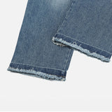 Bron Cat Brush Curve Denim Pants