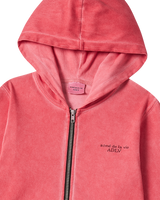 26SS WOMAN ウォッシュドリップフーディージップアップ