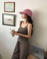 [MADE/7color] Tomatoes, ribbed camisole
