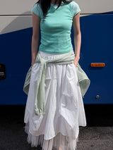  RIB LAYERED SLEEVELESS