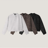 [F/W] Tweed crop cardigan(3color)